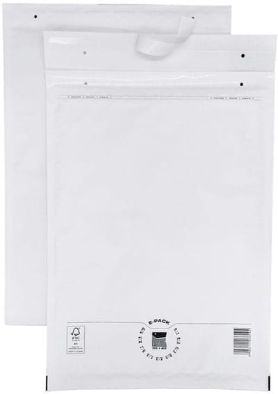 Heykapak - Luchtkussenenvelop - I19 Formaat - Wit - Zelfklevend - FSC-gecertificeerd