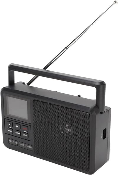 Draagbare DAB FM Radio - Miniradio Bluetooth Speaker - Muziek Luisteren - Automatisch Zenderzoeken
