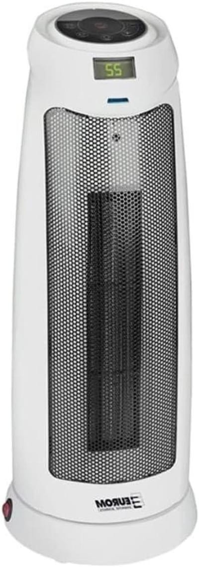 Keramische Kachel - Ventilator Verwarming - Ruimte Verwarmen - Met Afstandsbediening - 2000 Watt - Zwart
