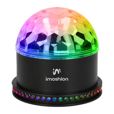 imoshion Roterende Discolamp met Afstandsbediening - LED Discobal voor Kinderen