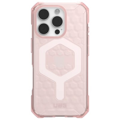UAG Essential Armor Hoesje Geschikt voor Apple iPhone 16 Pro | Compatibel met MagSafe | Back Cover | Roze