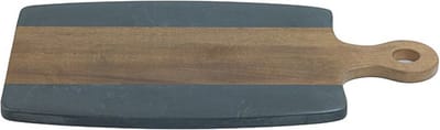Fugurato Marmeren Snijplank - Zwart/Hout