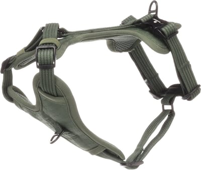 Flamingo Hond Harnas Cami Groen XS 25-43cm 30-45cm 15mm