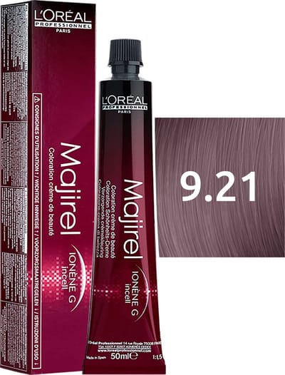 L’Oréal Professionnel - Maji Absolu + Majirouge - 9.21 - Permanente haarkleuring voor alle haartypes - 50 ml