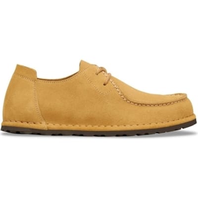 Mocassins BIRKENSTOCK Utti Lace Suede Leather Narrow - Cork Brown