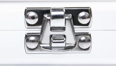 Muntcassette Aluminium voor 20 Muntcassettes 50x50 mm