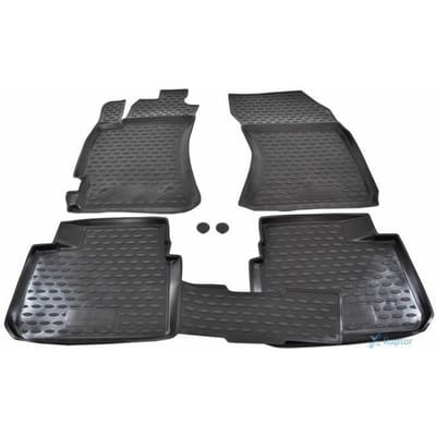 J&J AUTOMOTIVE | Tapis De Sol En Caoutchouc 3D Exclusive Pour Subaru Forester 2008-2013 noir