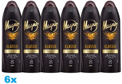 Magno Classic Original Douchegel – 6 x 600 ml – Douchegel – Voordeelverpakking
