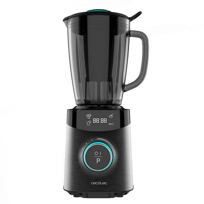 Cecotec 04304 blender 1,5 l Blender voor op aanrecht 1800 W Zwart, Roestvrijstaal