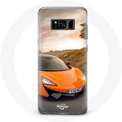 Coque - McLaren - Galaxy S8 - Formule 1 - Orange - Rigide orange
