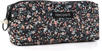 SnelShoppen - Pencil Case Small Waterproof, Schattige Cartoon Etui voor Meisjes, Pennen, Sleuteltas, Make-up en Speelgoed Tas (Zwart)