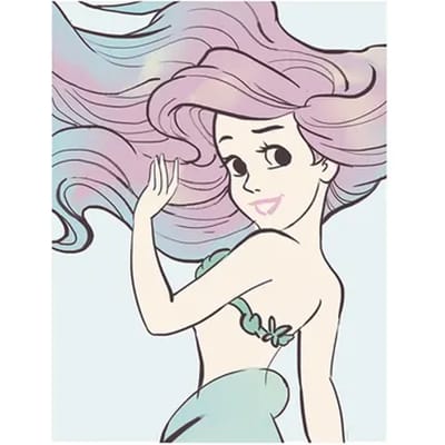 Komar Poster Ariel Aquarel 40 X 50 Cm