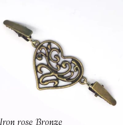 Vestsluiting - heart of harmony- vestclip dames -vestsluiting dames - vestclip - vestsluiting vestclip - sjaalspeld - vestspeld - vestklem