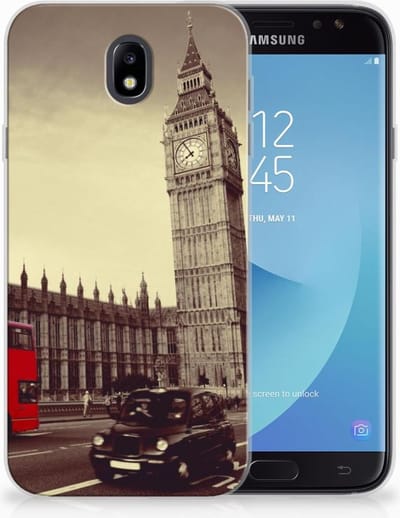 Samsung Galaxy J7 2017 | J7 Pro Siliconen Back Cover Londen