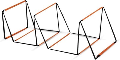 Snelheidsladder - Trainingsladder Coördinatieladder - Sporttraining Verbeteren - Verenstaal Constructie - 40 x 8 x 7 cm - null