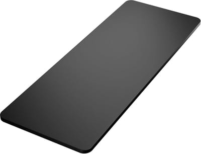 Zwart Bureaublad Los 160x60 cm voor Zit Sta Bureau