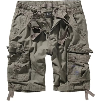 Brandit - Pure Vintage Cargo Korte broek - 7XL - Olijfgroen