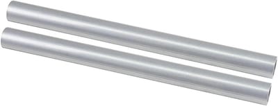 Aluminium Ronde Buizen - Metalen Pijp - Doe-het-zelf Projecten - Naadloos Ontwerp - 500mm Lengte 25mm Diameter - Zilverkleurig