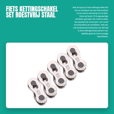 Dailygoods- Fietsslot Hoogwaardige Staal - Kettingslot - Vouwslot - Fietsslot Cijferslot - Fietsslot Kinderfiets - 5 Stuks per Verpakking