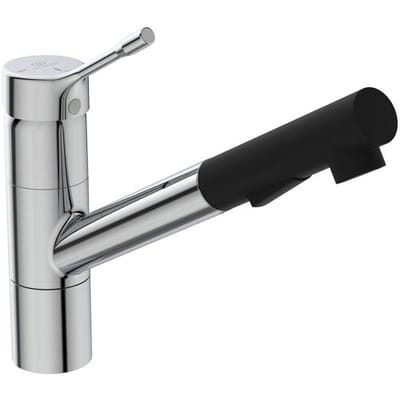 Ideal Standard Ceralook - Keukenkraan met uittrekbare handdouche, BlueStart, chroom BC297AA
