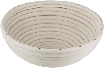 Ronde rijsmand 22 cm - Rotan broodmand voor luchtig en krokant zelfgebakken brood