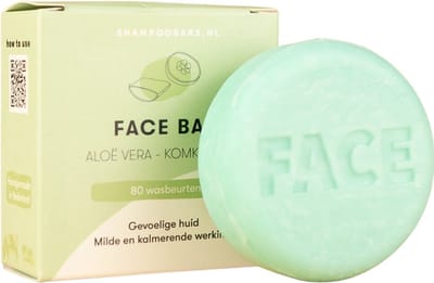 SOLYD - Facewash Bar Aloe Vera Cucumber Sensitive Skin - 60g