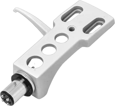 Draaitafel Cartridge Houder - Elementen Stand - Platen Verzamelaars - Aluminium Legering - 8x5x2cm - Zwart