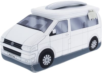 Toilettas Volkswagen VW T5 bus | kleur : wit | maat : large