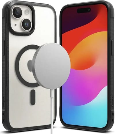 Ringke Fusion Bold Hoesje Geschikt voor Magnetic Apple iPhone 15 Plus MagSafe Zwart