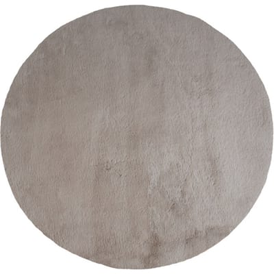 Veer Carpets Vloerkleed velluto nature rond ø230 cm