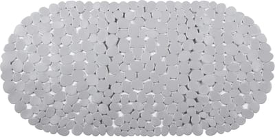 Differnz Lapis Anti-slip inlegmat Bad 70x35cm Grijs