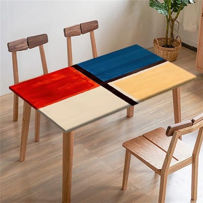 Tafelhoes Rechthoekig - Tafelbeschermer Elastisch - Buiten Eten - Frustratievrije Pasvorm - 140 x 80 cm - Eenvoudig Rooster