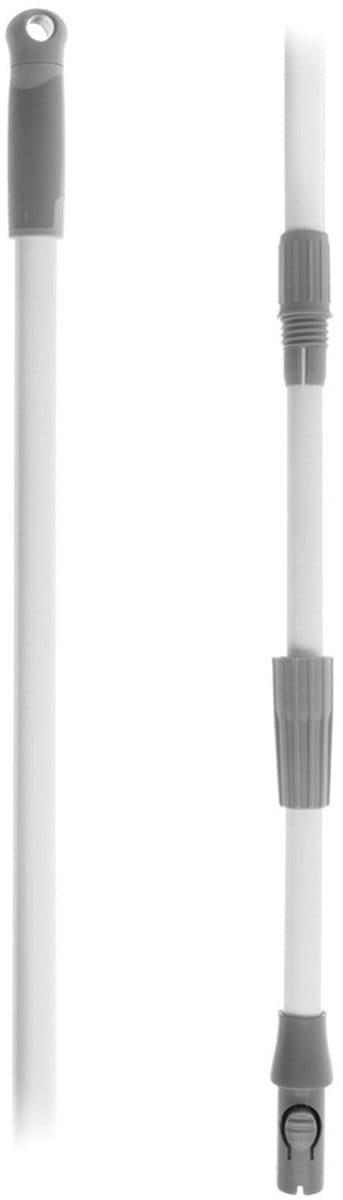 Orion Clean System - Telescoop Mop- en Bezemsteel - 94-158 cm - Roestvrij Staal - Antislip Handvat