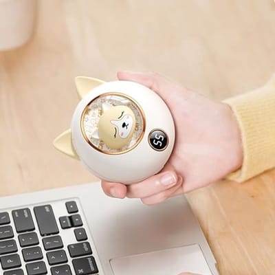 2 in 1 Handwarmers 3600 MAh 3 Temperatuurregeling Opladen Via USB Leuke Handwarmer Power Bank voor Koude Dagen
