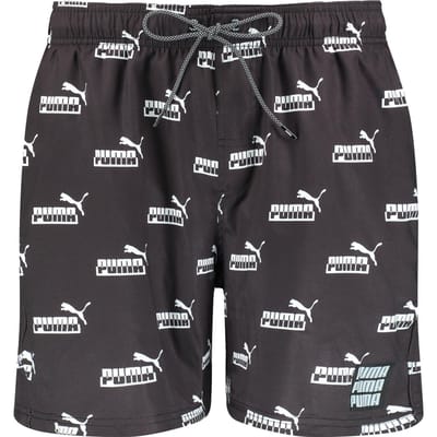 PUMA Maat S SWIM MEN NO.1 LOGO AOP MID SHORTS 1P