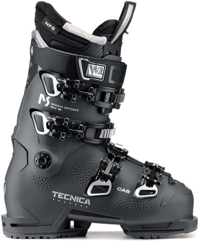 Tecnica Mach Sport Mv 95 X W Gw Alpineskischoenen Voor Dames Zwart 25.0 Vrouw