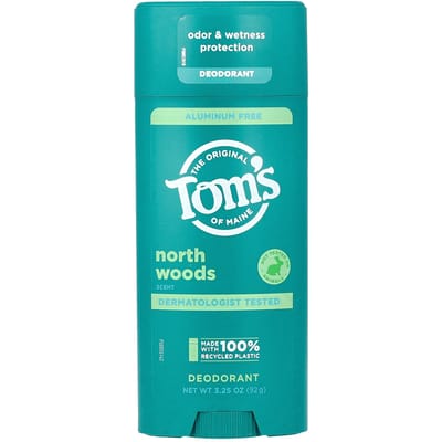 Tom'S Of Maine, Aluminum Free Deodorant, North Woods, 92G(3.25Oz) blue