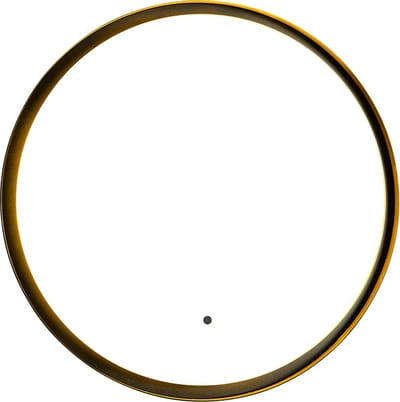 QAZQA pim - Moderne LED Dimbare Spiegel verlichting met Dimmer voor binnen voor badkamer - 1 lichts - D 3.55 cm - Zwart -