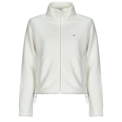 Fleece Jack Tommy Jeans TJW REG SH S-FLAG TEDDY ZIP THRU