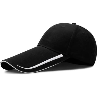 14 cm Lange Klep Grote Hoofd Man Grote Maat Casual Petten Coole Vissershoed Man Extra Grote Maten Baseballpetten 55-60 cm 60-65 cm 55-59CM black
