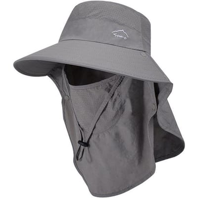 Zomer Vissershoed Met Nekbescherming Anti UV Zonbescherming Vizier Pet Zomer Brede Rand Sjaal Zon Hoed Voor Mannen Vrouwen Bucket Hat