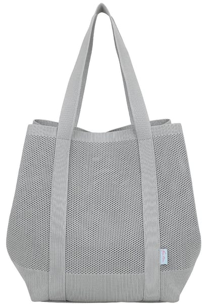Fritzi aus Preußen schoudertas Meshy Shopper Light Stone grijs