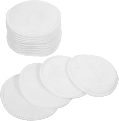 Biologische Wattenschijfjes - Make-up Pads - Make-up Verwijderen - 3-laags Dik - 600 Stuks - Wit
