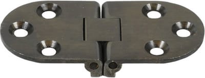 Tafelbladscharnier Verbronsd 65 x 30 mm