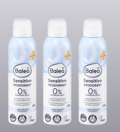 Balea Deodorant sensitive | 3x 200ml