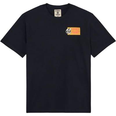 Element Canned T-shirt Met Korte Mouwen Zwart M Man