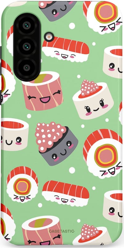 Casetastic Hoesje Geschikt voor Samsung A56 / A36 - Stijlvolle Beschermende Duo-layer Case - Sushi wonders