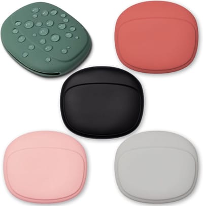 Set van 5 Siliconen Opbergcases voor Oordopjes en Datakabels - Compacte KabelOrganizer