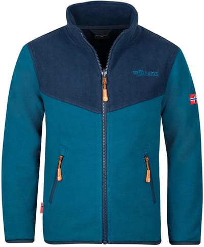 Trollkids Oppdal Xt Jas Blauw 98 cm Kinderen