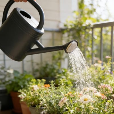 Afneembare Gieter - Tuingereedschap Planten - Efficiënt Water Geven - Lange Nauwkeurige Tuit - 3 Liter Capaciteit - Grijs